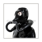 Preview: Deluxe M85 gasmask-zipperhood-system SMELLBAG-I with neckrespirator-rubbersmell-bag-set